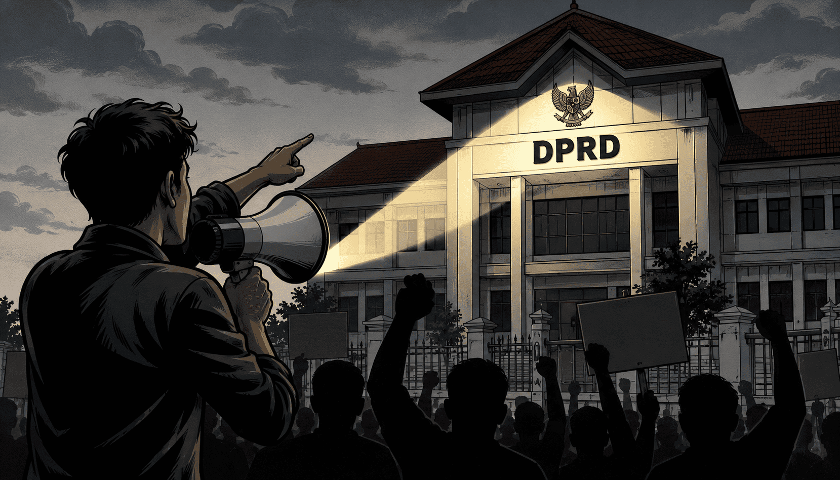 Aktivis menyoroti dugaan polemik anggaran belanja sewa alat rumah tangga di lingkungan Sekretariat DPRD Kabupaten Sumenep sekitar Rp486 juta. (Foto: Istimewa)