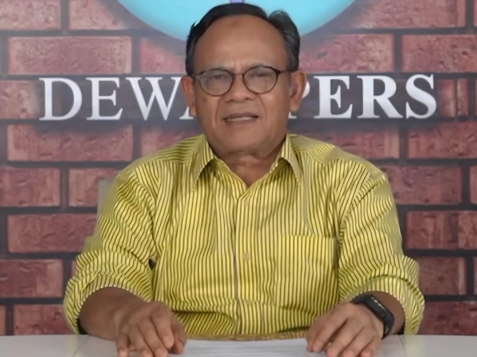 Ketua Dewan Pers, Prof. Komaruddin Hidayat, menegaskan pentingnya peran pers berkualitas dalam memperkuat demokrasi. (Foto: Istimewa) 