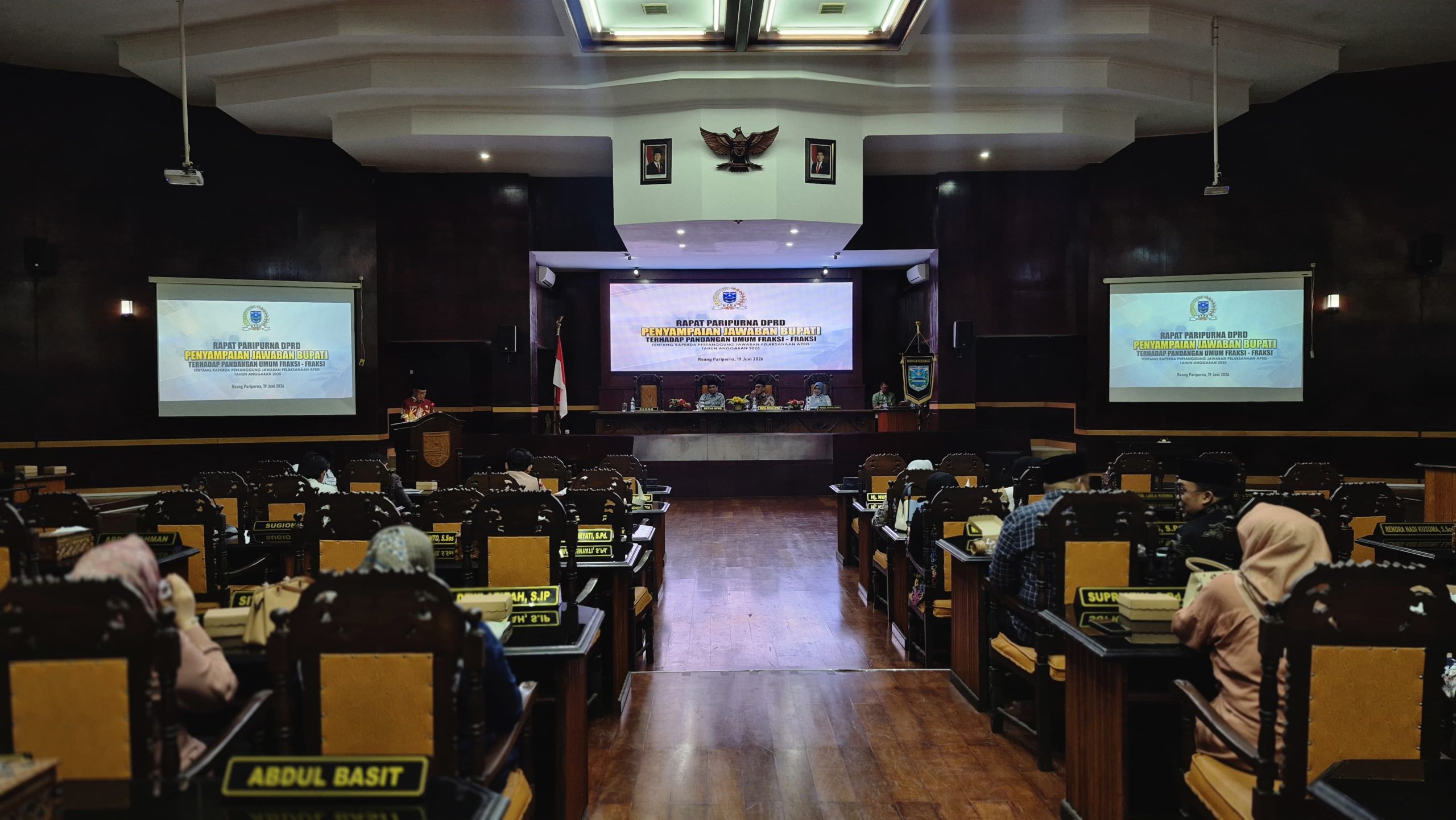 DPRD Probolinggo Apresiasi Penyampaian Jawaban Bupati Dalam Rapat Paripurna