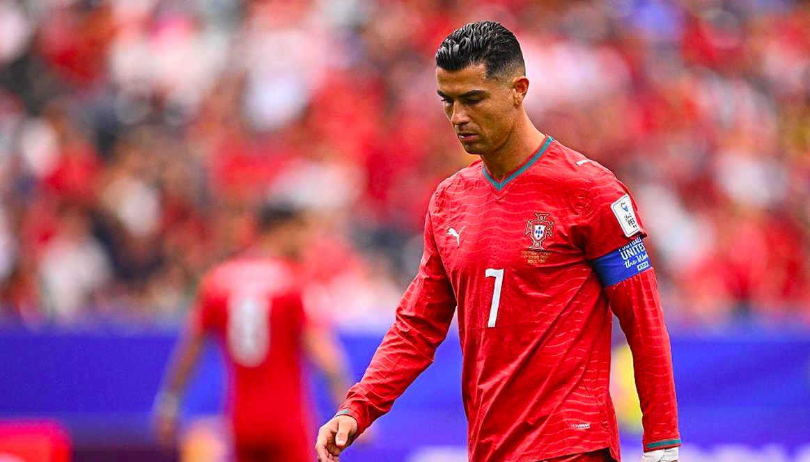Ronaldo tampil tumpul saat Portugal ditahan imbang 1-1 oleh RD Kongo pada laga perdana di Grup K Piala Dunia 2026 di Houston Stadium, Houston, Kamis (18/6/2026). (Foto: Net)