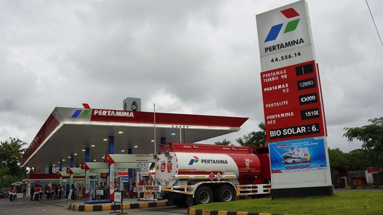 Salah satu SPBU Pertamina di Indonesia. (Foto: Dok. Pertamina) 