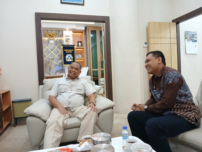 Audiensi Bapas Yogyakarta dan Bupati Sleman membahas Pidana Kerja Sosial serta upaya menekan residivisme. (Foto: Istimewa) 