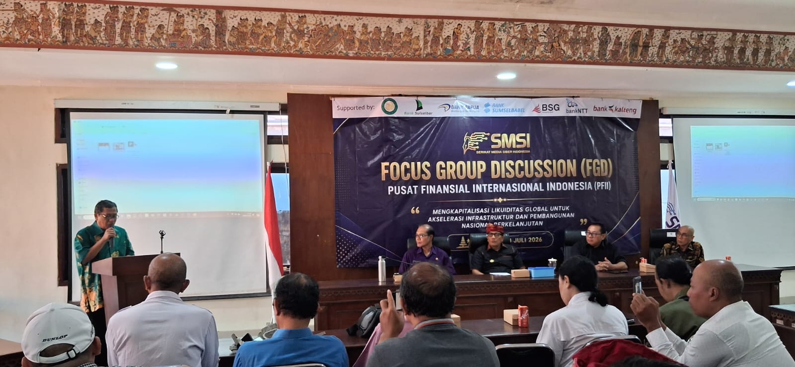 SMSI menggelar Focus Group Discussion (FGD) di Bali pada Jumat (10/7/2026). (Foto: Dok. SMSI)