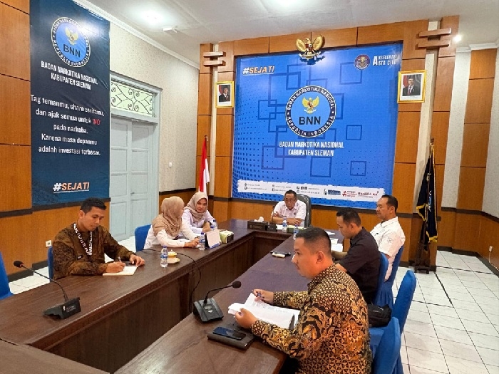 Bapas Yogyakarta bersama BNNK Sleman melaksanakan asesmen terpadu untuk menentukan penanganan terbaik bagi anak. (Foto: Istimewa) 