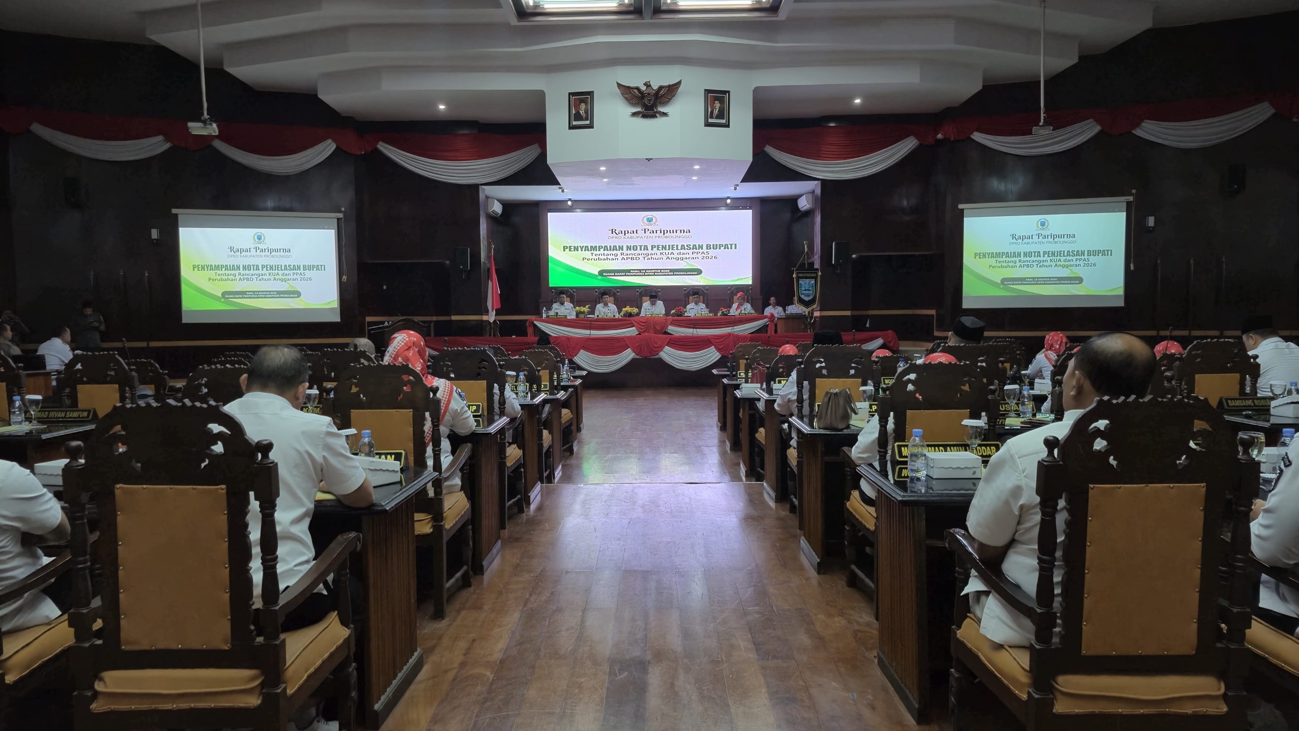 Pembahasan Perubahan KUA-PPAS Digelar DPRD-Pemkab Probolinggo 