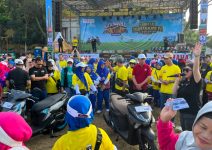 Karnaval GEAR ULTIMA Meriahkan HUT ke-81 RI, Yamaha Perkenalkan Jajaran GEAR ULTIMA Terbaru di Probolinggo