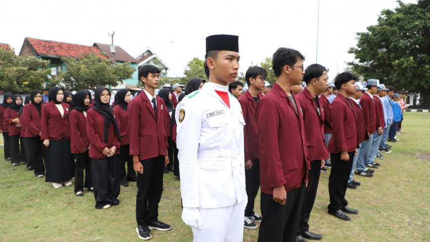 Upacara Peringatan ke-98 Hari Sumpah Pemuda di Lapangan Paseban, Bantul, Rabu (28/10/2026). (Foto: Pemkab. Bantul)